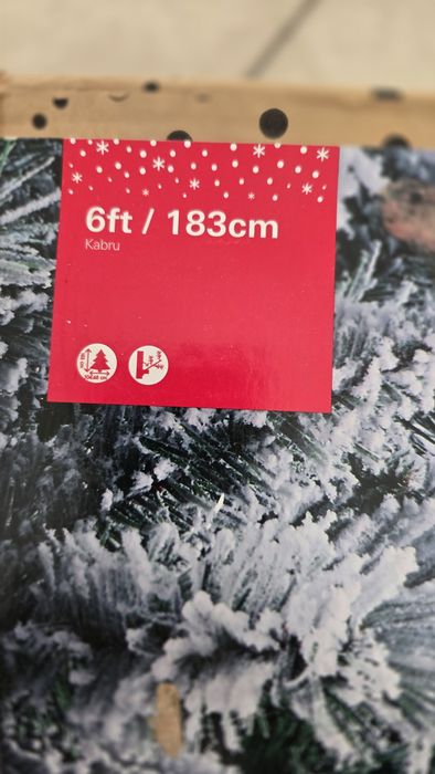 De vânzare  brad artificial cu zapada