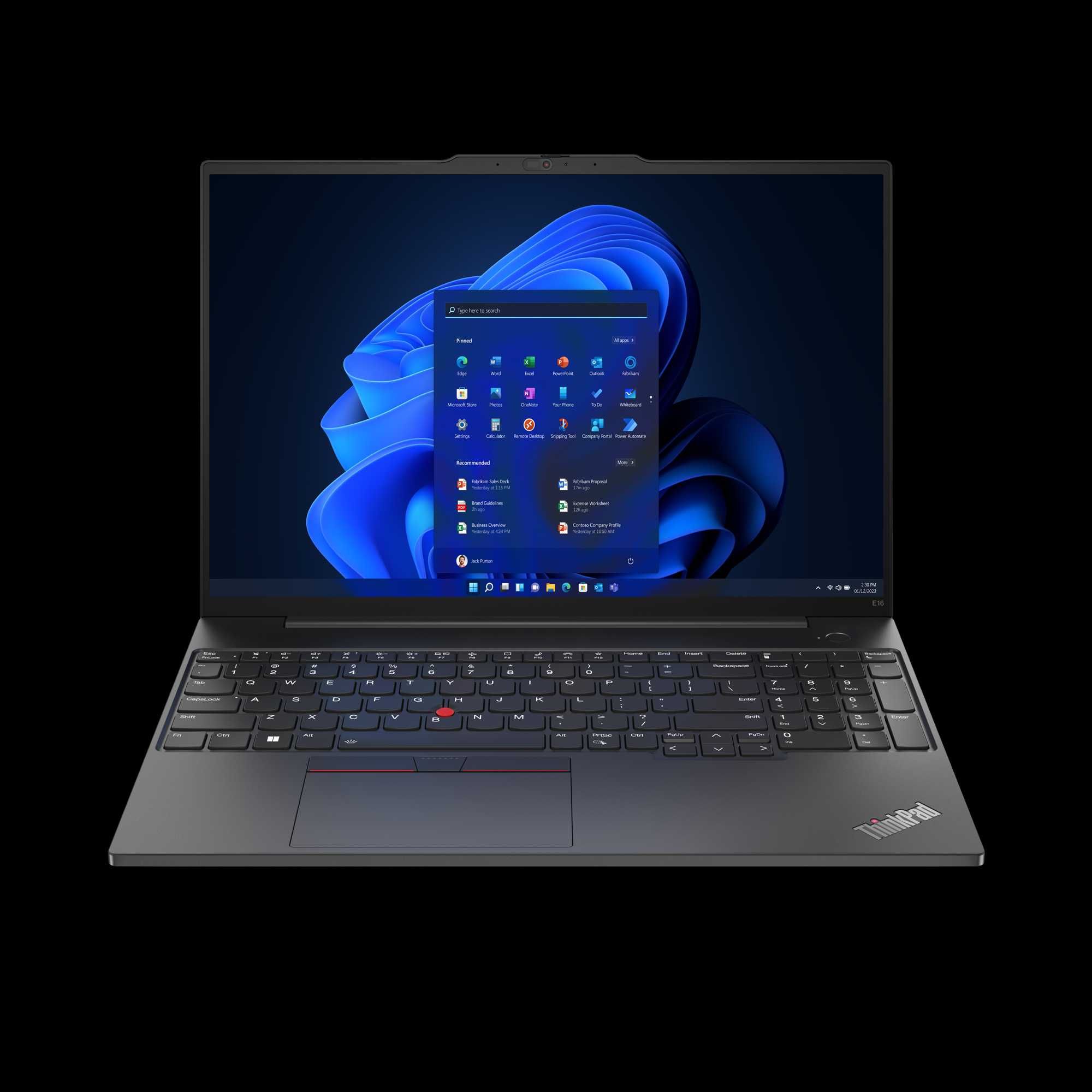 Lenovo ThinkPad E16 Gen 1  16" WUXGA IPS R5 7530U DDR4 8GB SSD 512GB