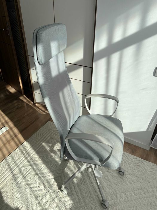 Scaun Rotativ de Birou Markus Ikea | Gri deschis