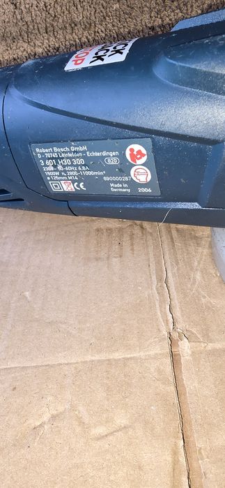 Bosch GWS 15-125 CIEH flex variator