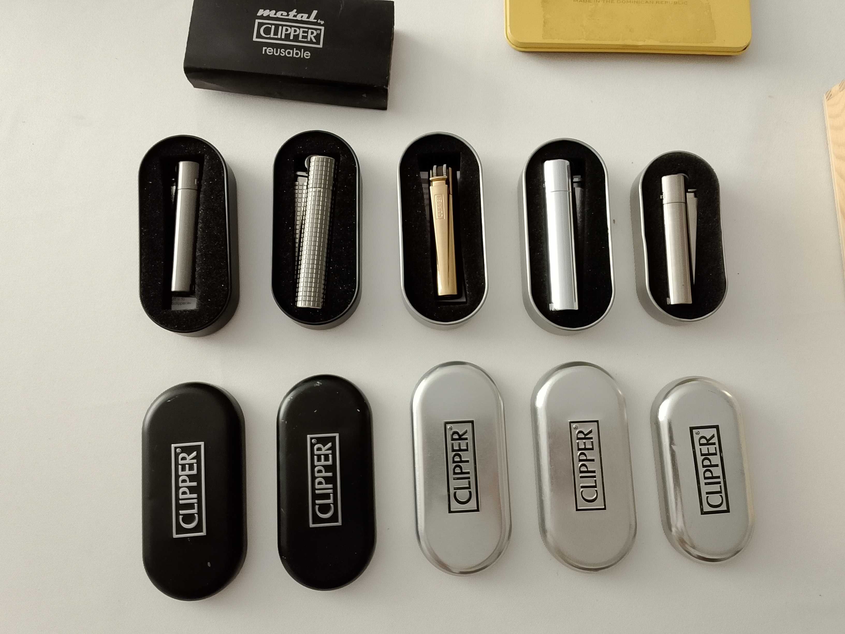 Запалки Clipper Metal
