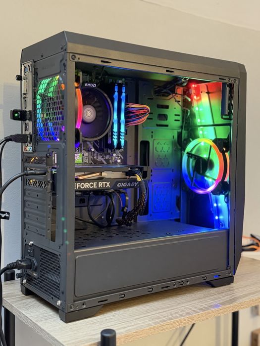 PC Gaming RTX 4060, Ryzen 5 3600, 16GB 3200mhz