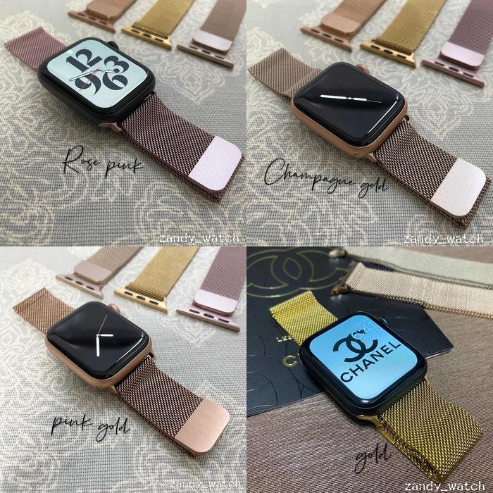 Магнитна Мilanese каишка Apple Watch 7/8/9/10/SE 38/40/41/42/44/45/46