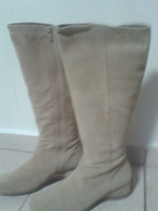 Дамски ботуши велур