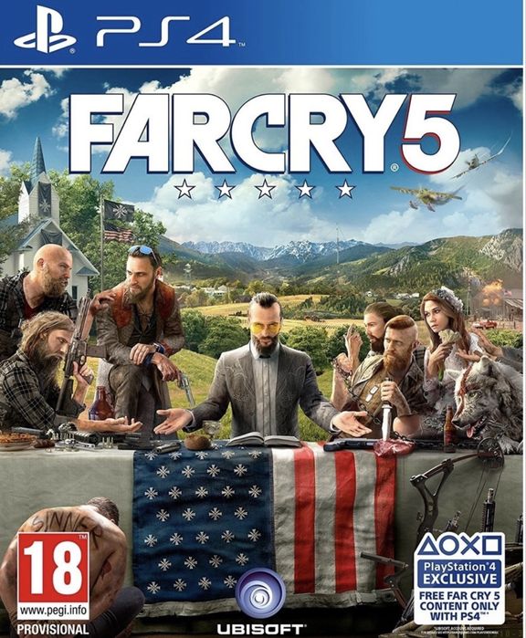 Продам диск Far cry 5 для PS4 и PS5