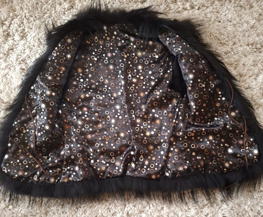 Vesta din blana naturala