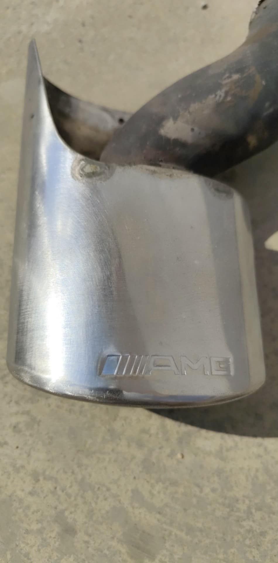 AMG накрайници за ауспух