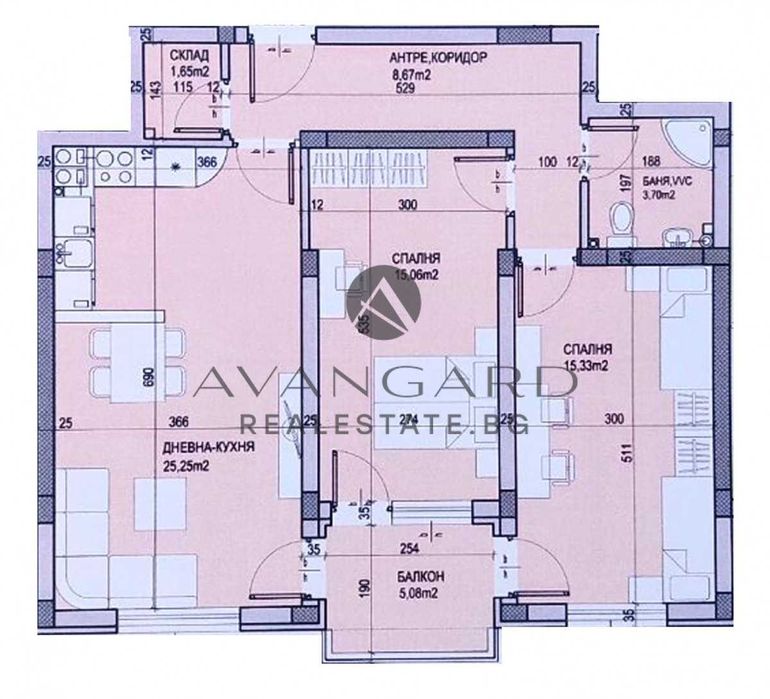 Продава се Тристаен апартамент в Пловдив, Кючук Париж - 99 кв.м за 1127 €/кв.м - Снимка #10