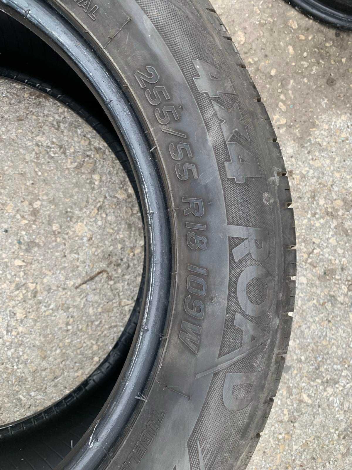 4 бр Зимни Гуми Road 255/55 R18 DOT 1721 грайфер 9мм ном 5