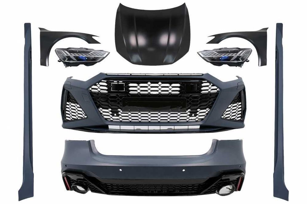 Pachet Exterior Audi A7 4G (10-14) Wide RS Design Conversie la 2020+