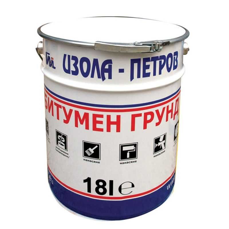Битумен  грунд ИЗОЛА- ПЕТРОВ