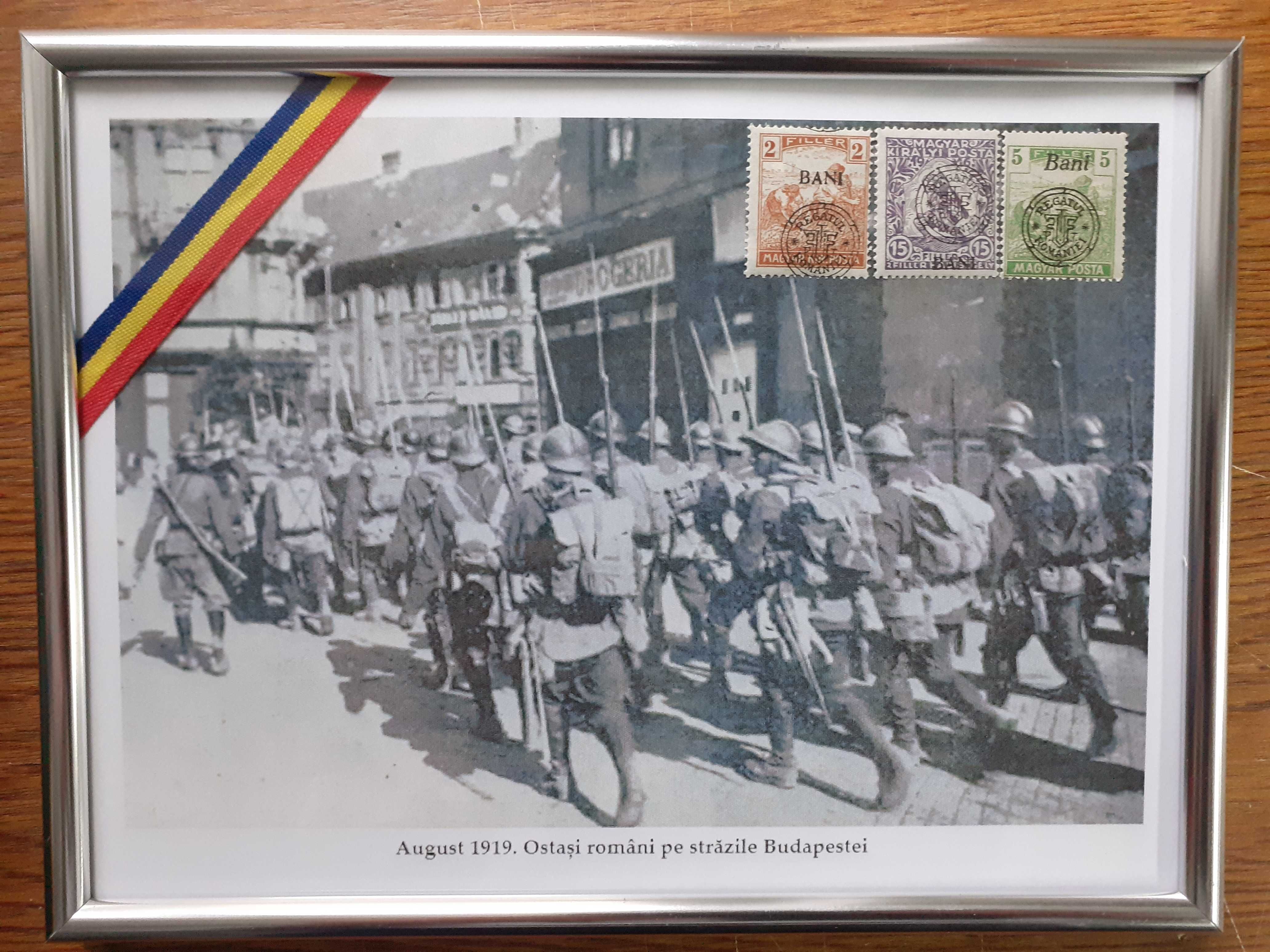 2. Tablou istoric: soldații români ocupă Budapesta, august 1919