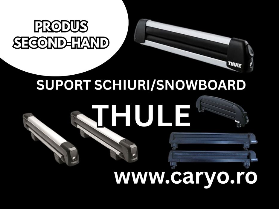 THULE suport schiuri snowboard second hand