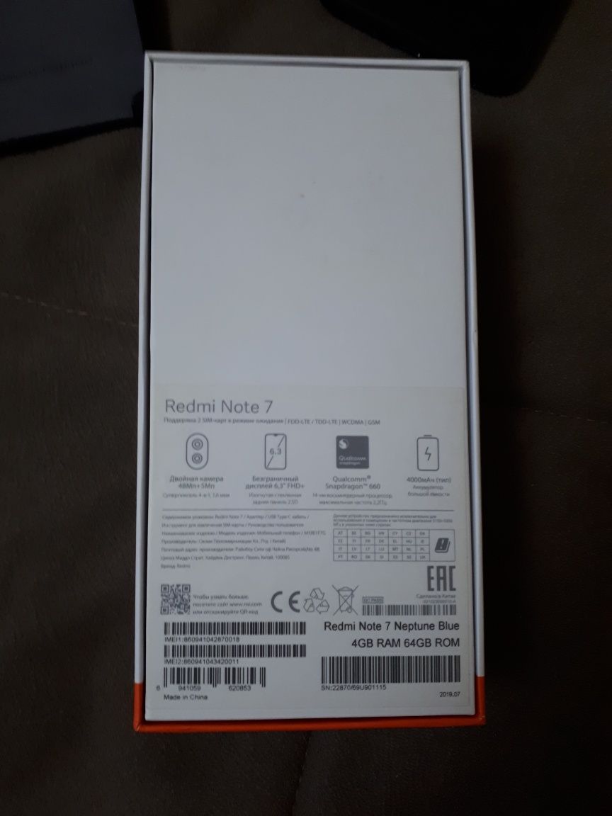 Xiaomi Redmi note 7