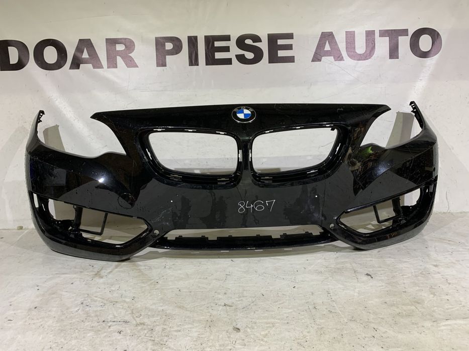 Bara fata BMW Seria 2, F22/F23, 2014, 2015, 2016, 2017, 2018, cod origine OE 51117293829, cu gauri pentru senzori de parcare (4).