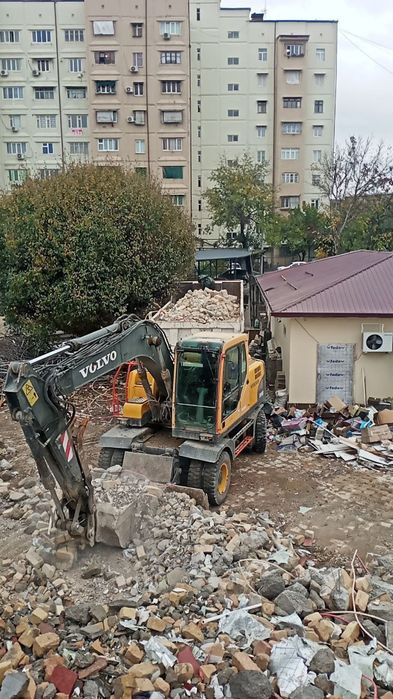 Демонтаж. Уй ва биноларни бузиш хизматлари..Барчаси мавжуд бизда