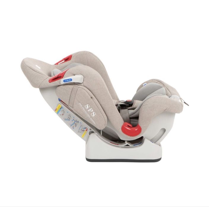 Столче за кола KikkaBoo - O`Right, 0-25 kg, Бежово