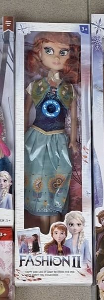 Голяма Музикална Кукла Анна 60см Frozen Замръзналото Кралство