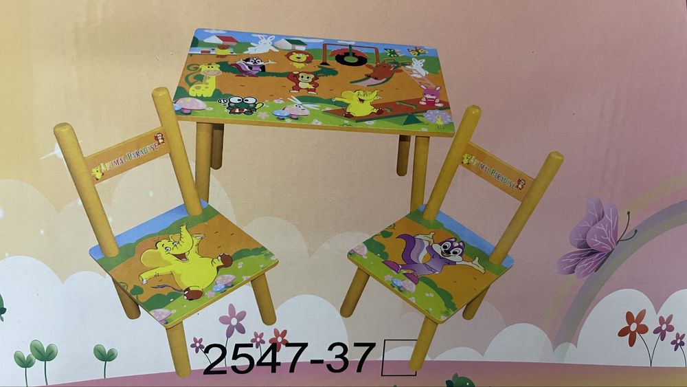 Măsuță cu 2 scaune