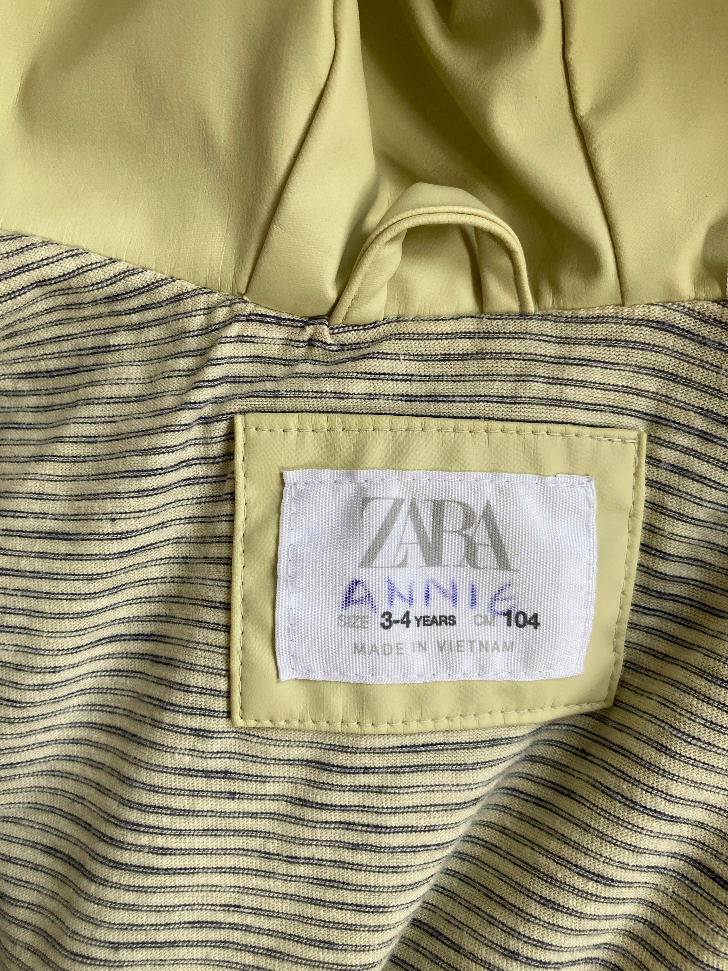 леко пролетно лятно яке Зара Zara за лек дъжд 104