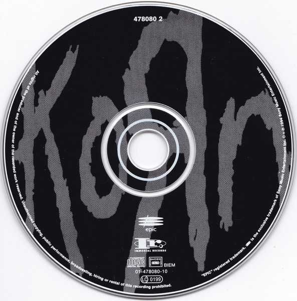CD Korn - Korn 1994