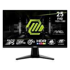 24.5" Монитор MSI MAG 255XF 300hz IPS черный