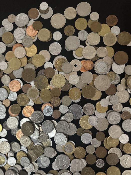 Lot URIAȘ peste 450 Monede Vechi – COLECȚIE EUROPEANĂ UNICĂ!