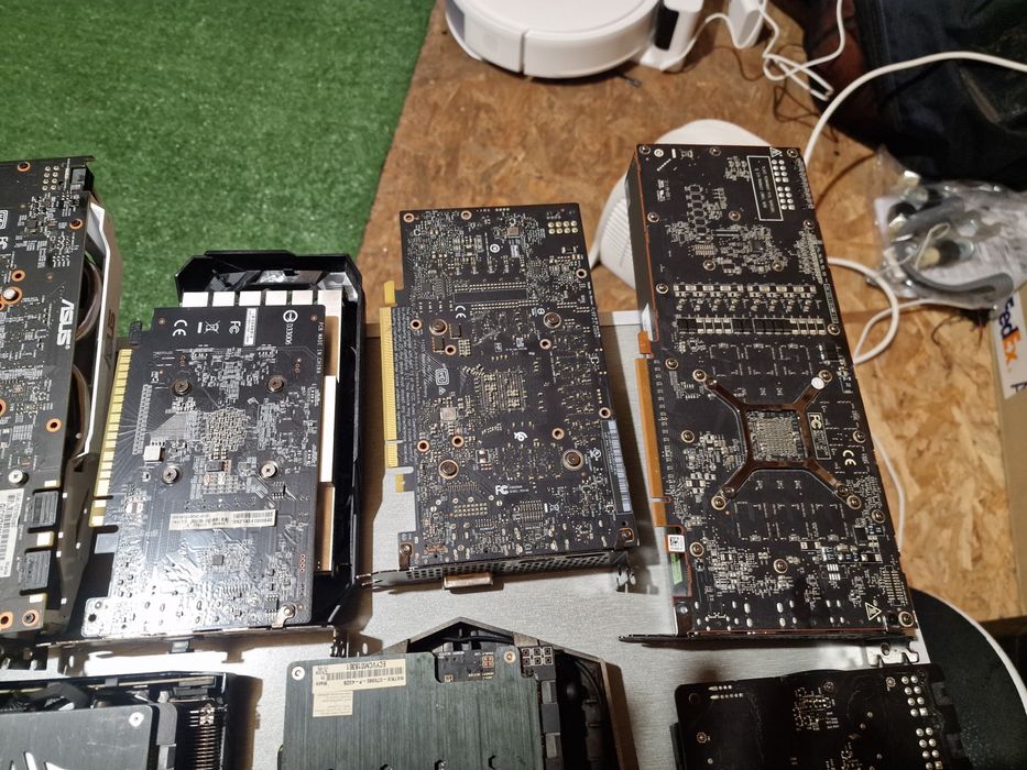 Placi video defecte rtx 2060, gtx 980, 1060, 1070, 1080, 1650 rx 5700