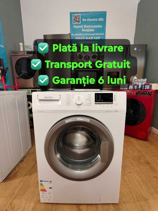 Mașină de spălat Arctic/Beko 7kg Slim -LICHIDARE DE STOC - FINAL DE AN