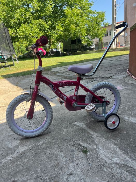 Bicileta cu roți ajutătoare 2-5 ani