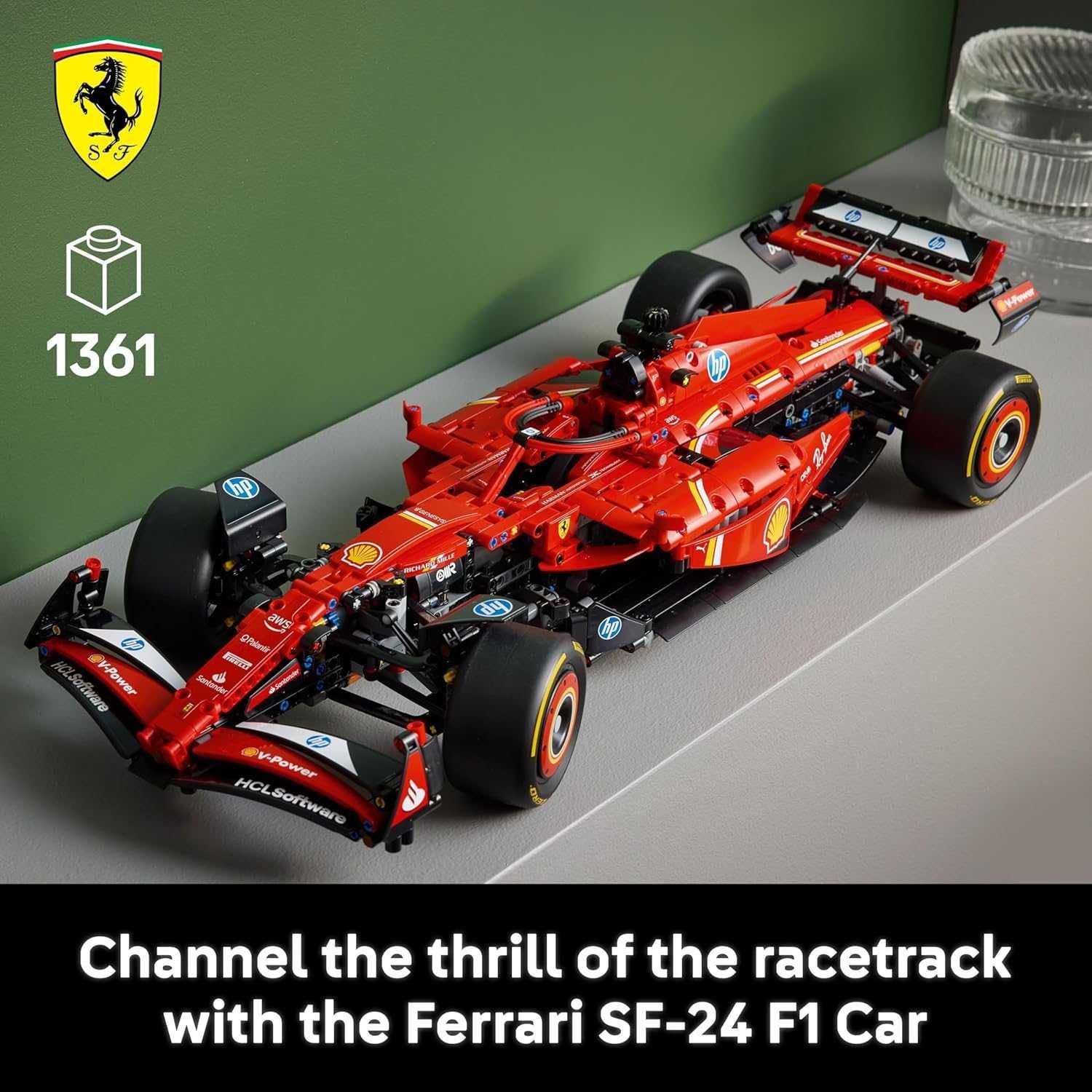 STOC NOU TIP lego Mașina F1 Ferrari SF-24 42207