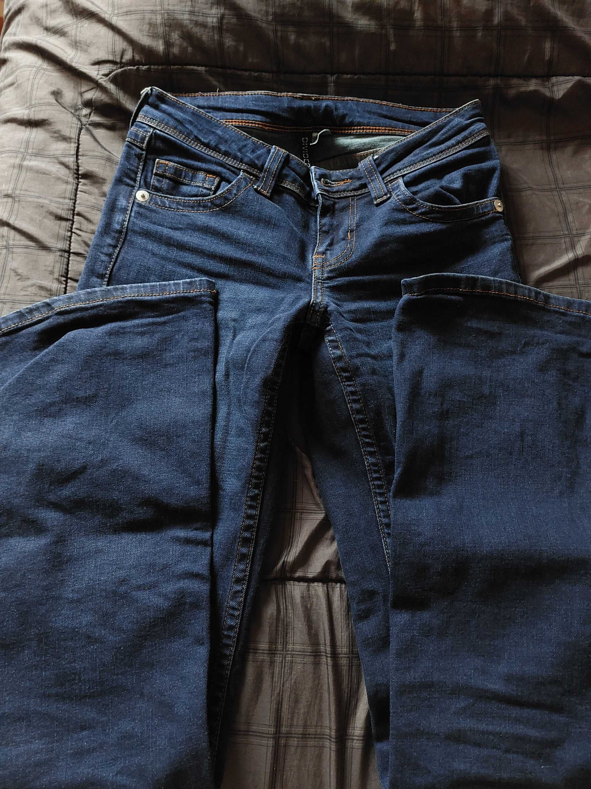 Y2k/grunge/alt дрехи flared jeans bershka H&M