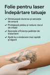 Folie pentru tatuaj de indepartat cu laserul
