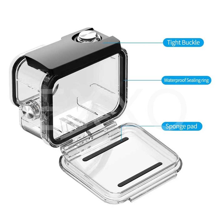 Водоустойчив корпус за GoPro Hero 3, 4, 5, 6, 7, 8, 9, 10, 11, 12, 13