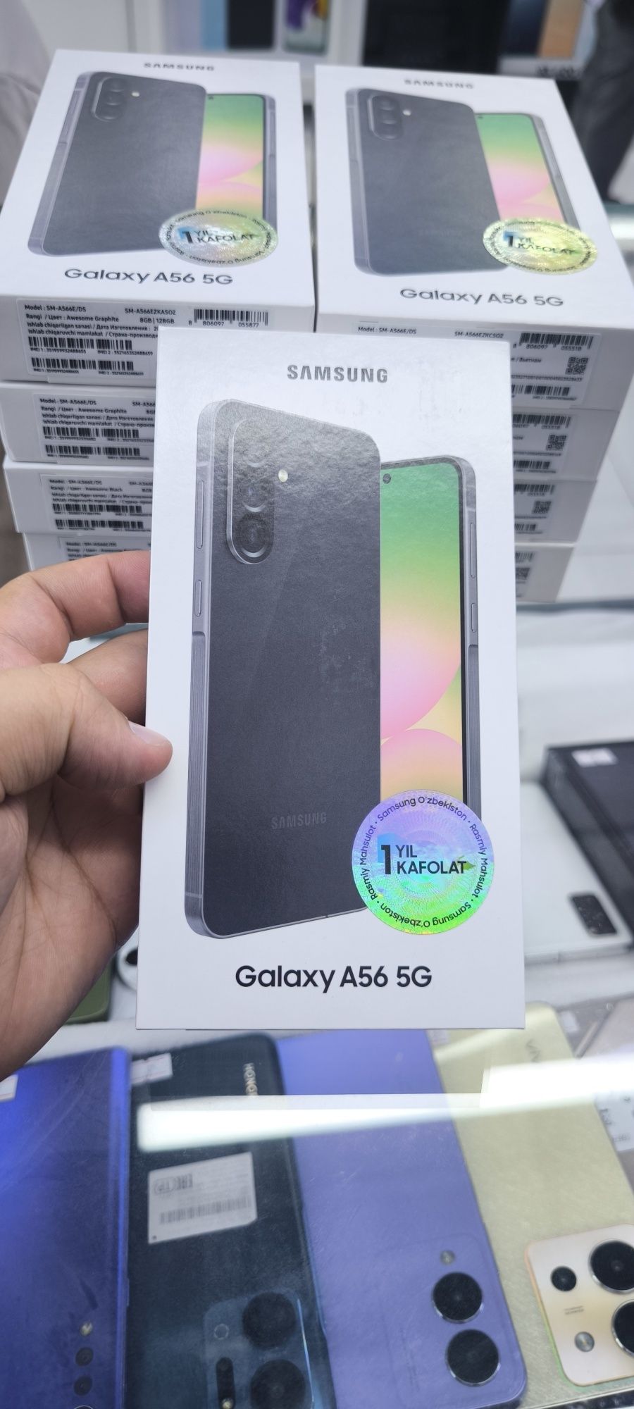 samsung A56 8/256  yangi