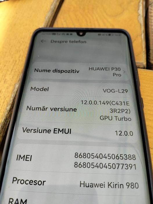 Huawei P30 pro 8gb ram