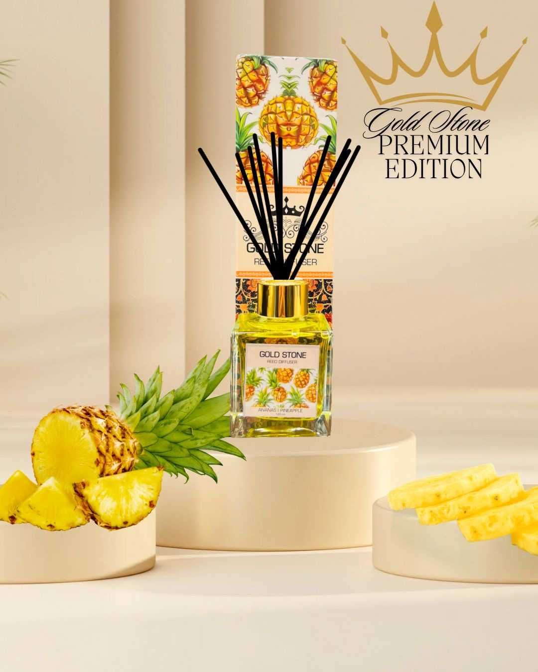 Ароматизатори за дома - Gold Stone - Premium Reed Diffuser