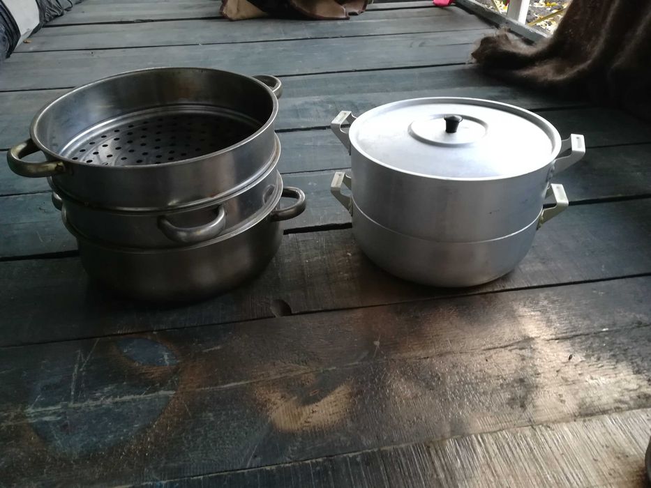 Мантоварка алюминевая 3х ярусная