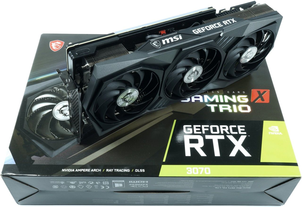 Msi RTX 3070 gaming trio