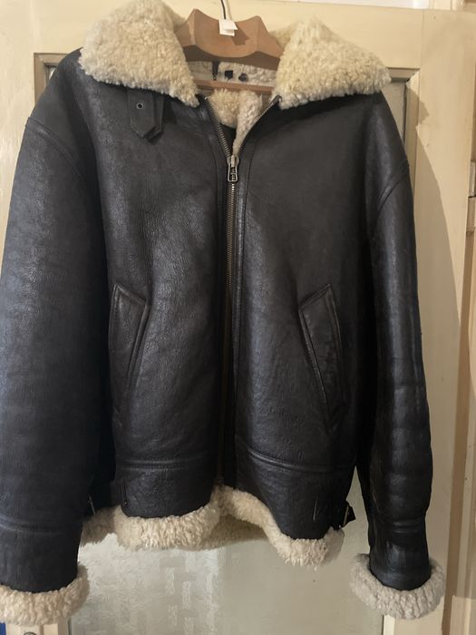 Cojoc de piele masura L,culoare maro