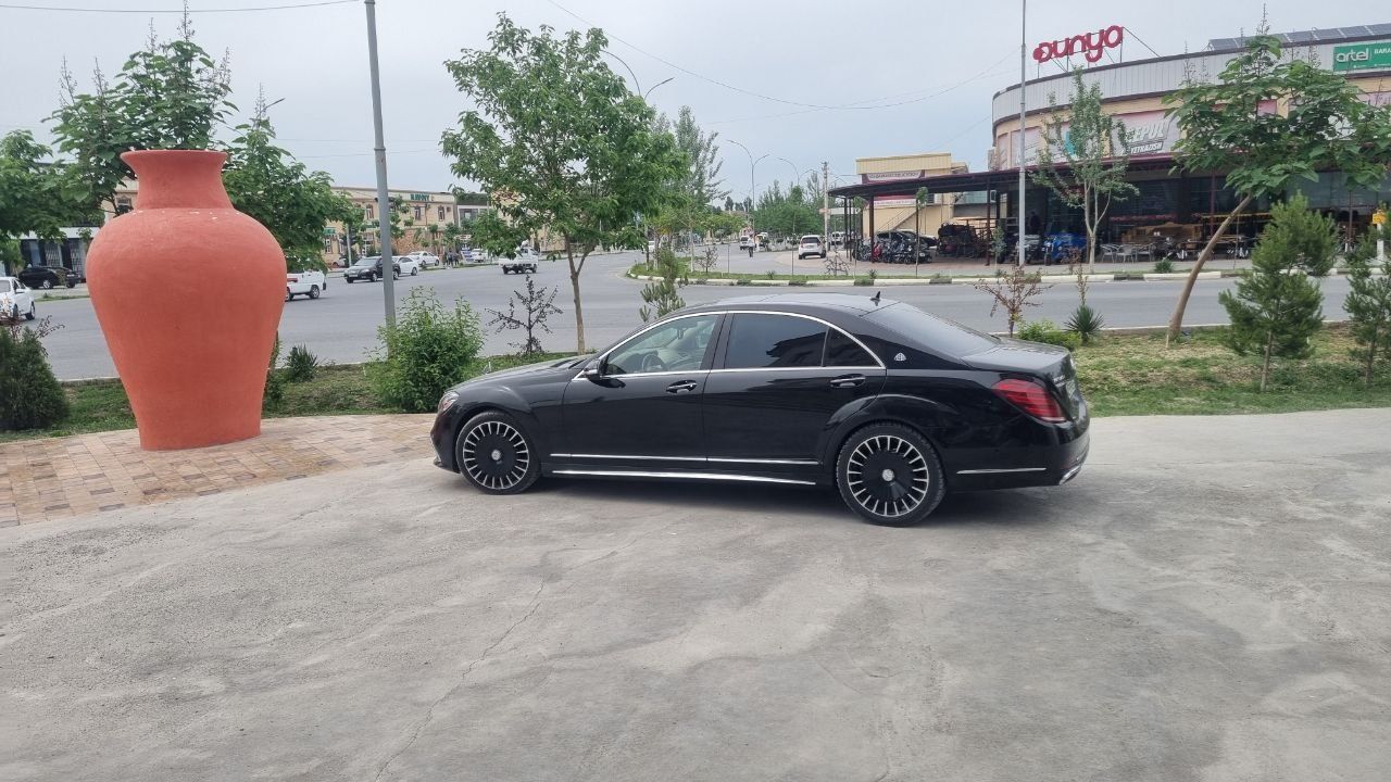 Mercedes benz W221-W222  long.  Ideal xolatda.  Xamma narsasi ishlaydi