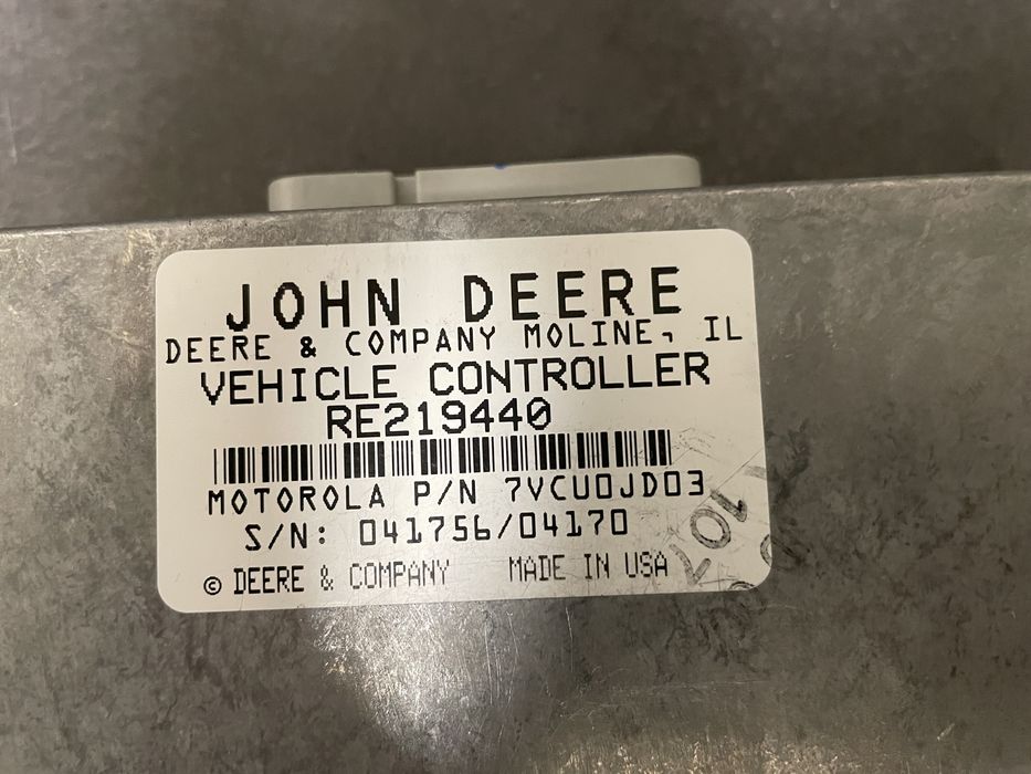 Vand Vehicle Controller John Deere