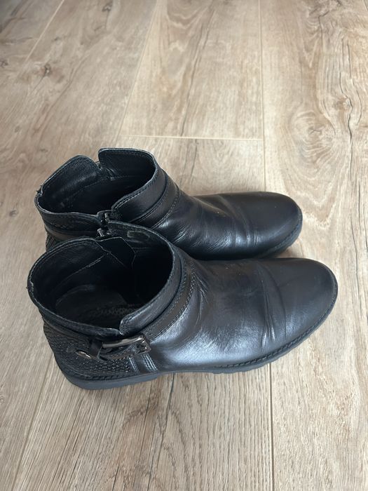 Ghete piele dama, scurte