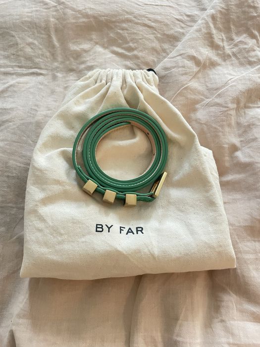 Колан By Far със златна катарама