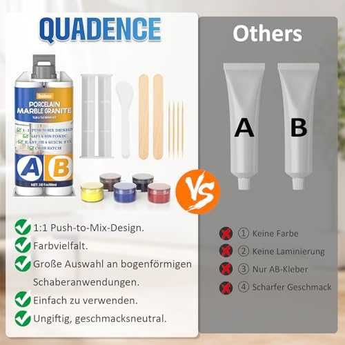 Нов Ремонтен комплект за баня — поправка на пукнатини и отчупвания