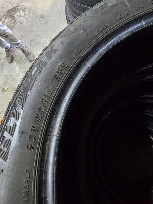4x 205/50/17 M+S BRIDGESTONE 2018 Stare impecabila