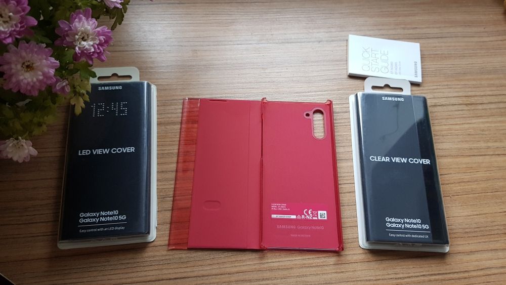 Husa CLEAR LED VIEW Originala Samsung Galaxy Note 10! Noua!Activa!