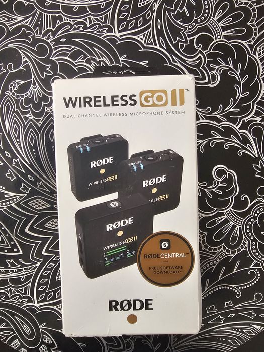 Microfon Wireless RØDE Wireless GO II – NOU, Sigilat, Set complet!