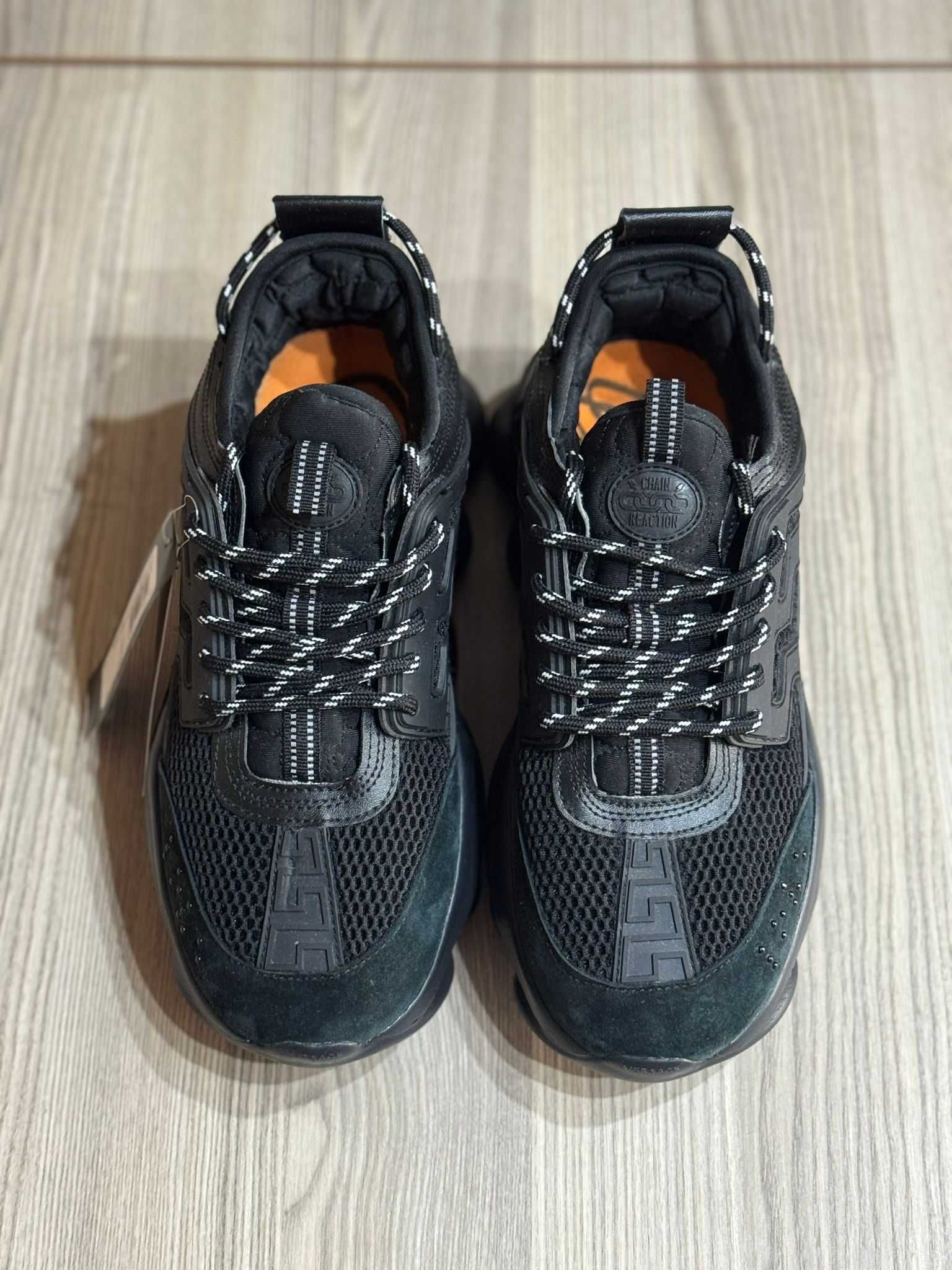 Adidasi Versace Chain Reaction Black