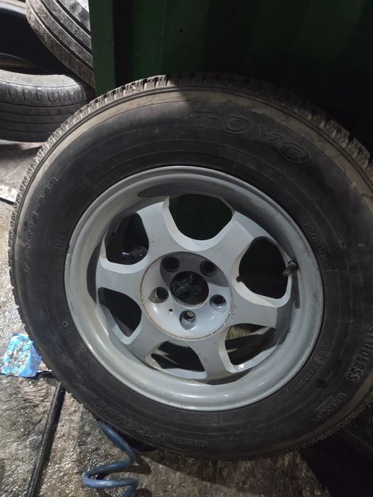 Титан диск на Honda r15